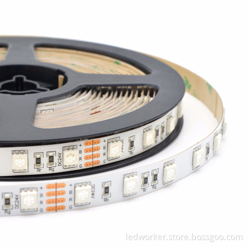 12V/24V RGB Music Sound Control LED Strip Light